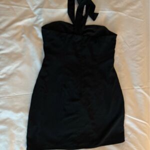 Abercrombie & Fitch Black Strapless Dress